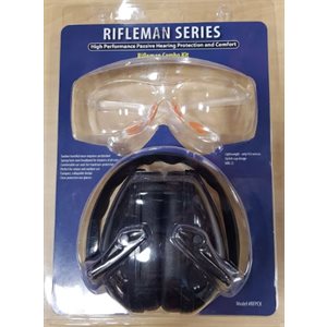 Rifleman Combo Eye & Ear Protection Kit