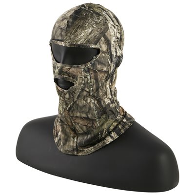 STRETCH FIT FULL HEAD NET SPANDEX WITH 2 HOLES MOSSY OAK COU