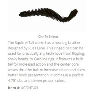 "4.75"" COONTAIL / TILAPIA (7 PACK)"
