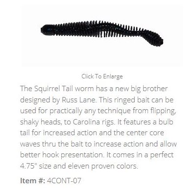 "4.75"" COONTAIL / BLUE FLECK (7 PACK)"
