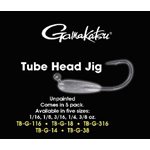 TUBE HEAD JIG 1 / 8 OZ / UNPAINTED (5 PACK)