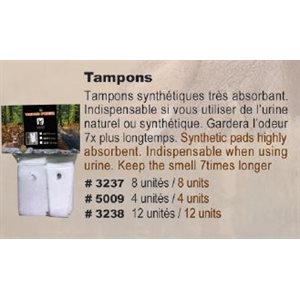 SCENT PADS SYNTHETIC 8 UNITS