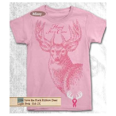 Save the Rack Ribbon Deer Light Pink