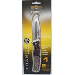Western Pronto 8" Titanium Bonded® Folding Knife - 420 Stain