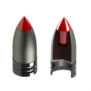 PowerBeltä AeroLite™ Bullets – 15 pk .50 Cal. 250 gr. AeroTi