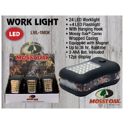 Mossy Oak 28 LED Pit-Light / Work Light, 12 ct. dsp