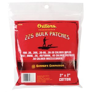 BULK PATCHES .30-.50 CAL- 225 CT
