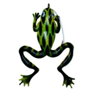 "4.5"" Nat Frog GRN / BLK W WHITE"