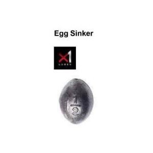 X-1 1 / 2 oz Egg Sinker