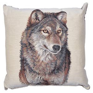 COUSSIN WOLF 18X18