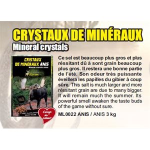 MINERAL ANISE CRISTAL 3 KG