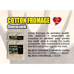 COTON FROMAGE ORIGNAL - CARIBOU - OURS12PACK