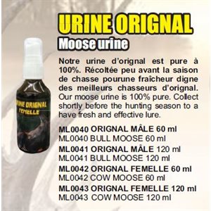 COW MOOSE URINE 60 ML