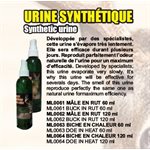 URINE SYNTHETIQUE CHEVREUIL MALE 120 ML12PACK