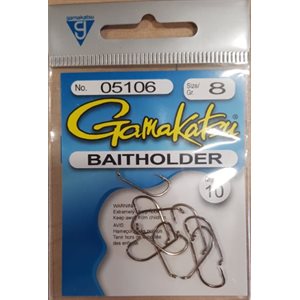 Baitholder Hook Bronze #8 10PK