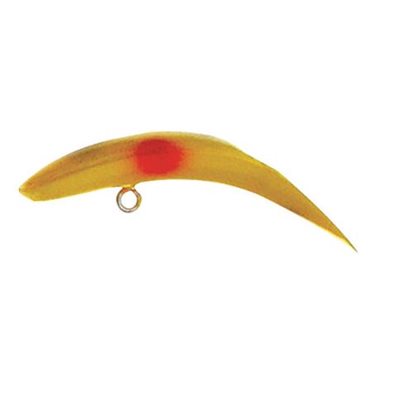 Kwikfish K4 (Non-Rattle) 1-1 / 2" Yellow Spotted Pup