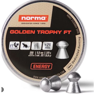 Golden Trophy FT .22cal 15.9gr