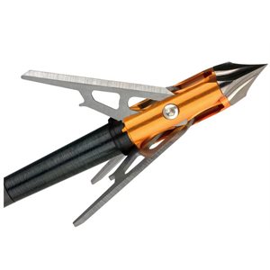 Rage 3 Blade Chisel Tip X Crossbow Broadhead 1.6" Cut