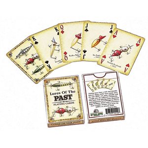 Playing Cards - Antique Lures (Minimum 12 per Display)