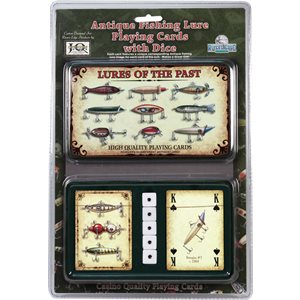 Playing Cards and Dice in Tin - Lures of the Past