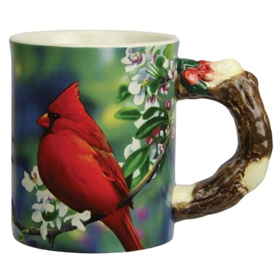 Ceramic Mug 3D 15oz - Cardinal