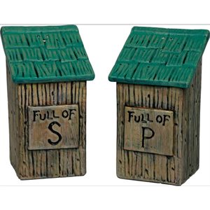 Salt and Pepper Shakers - Outhouse