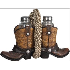 Salt and Pepper Shakers - Cowboy Boot