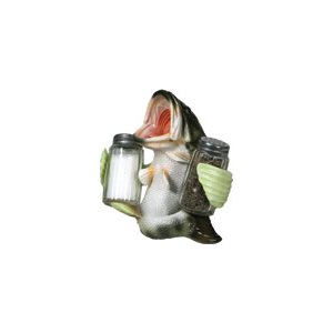 Salt and Pepper Shakers - Bass Holding