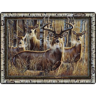 Cutting Board 12in x 16in - Multi Deer