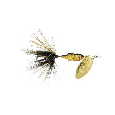 ROOSTER TAIL MINNOW 1 / 16OZ GOLD FLAME
