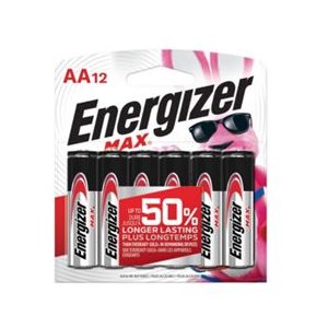 ENERGIZER MAX AA PACK 12