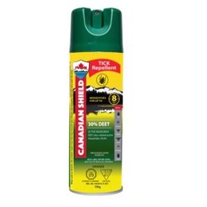 Canadian Shield Insect Repellent-TICK-170G 30% DEET Aerosol