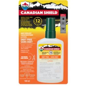 Canadian Shield Insect Repellent-100ML 20% Icaridin LOTION