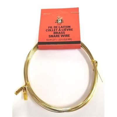 BRASS SNARE WIRE 8.4m. (27')
