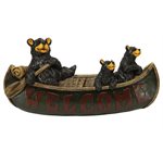 Welcome Sign - Bears in Canoe
